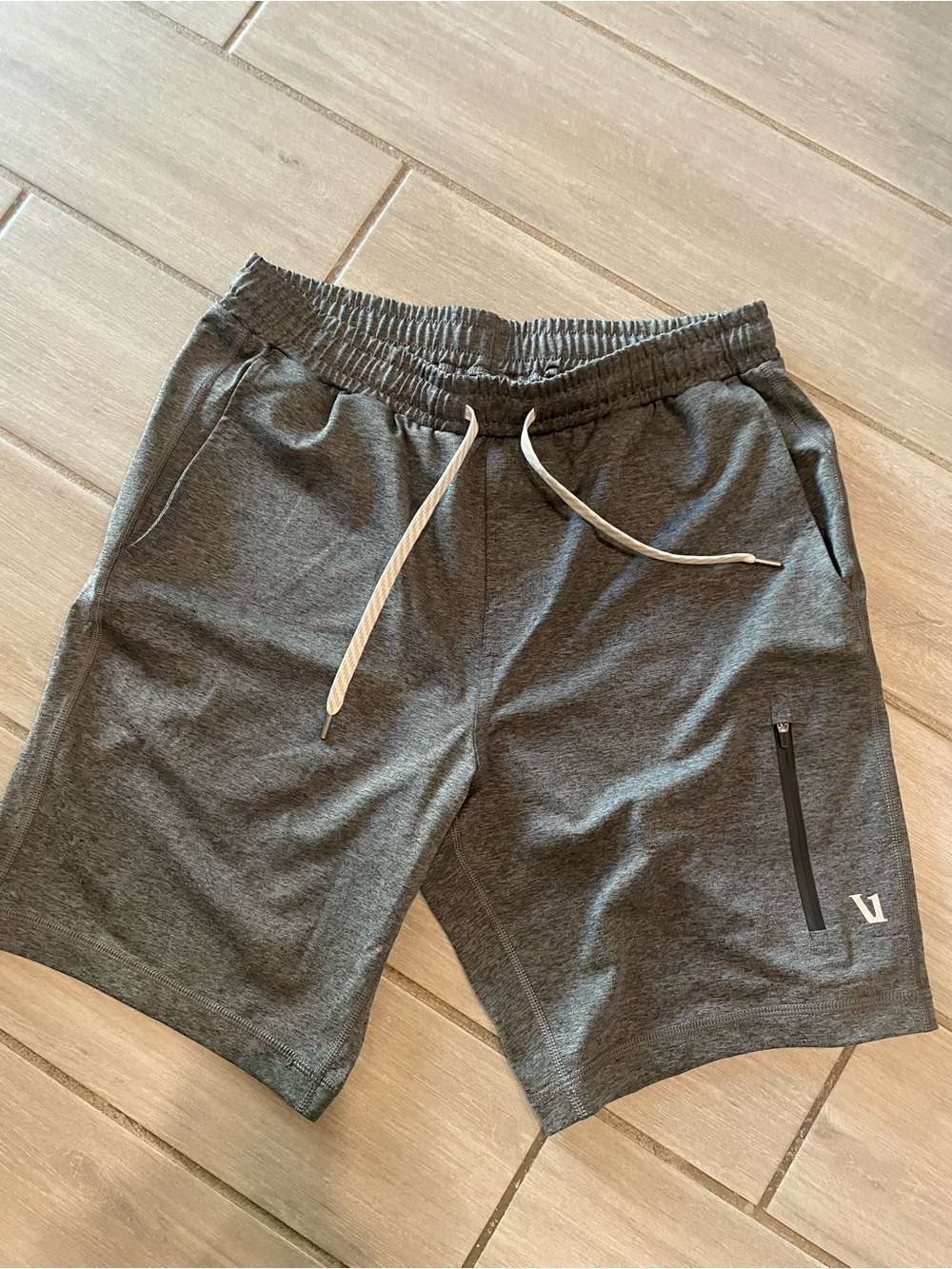 Vuori Charcoal Athletic Drawstring Shorts